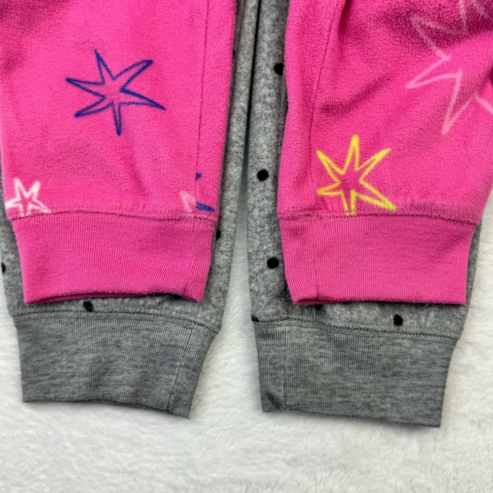 Old Navy youth girls fleece pajama pants. Lot of 2. Girls Size M (8).
